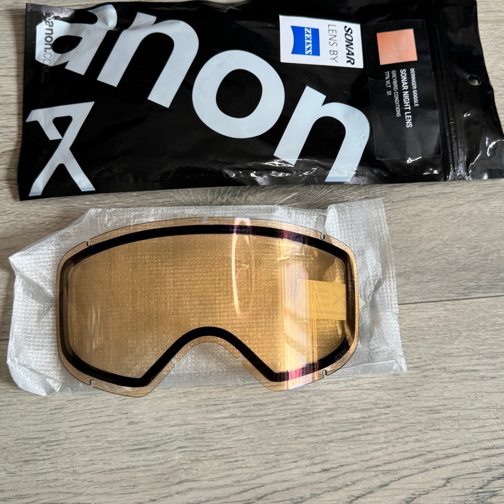 Anon Deringer Goggle Replacement‎ Lens Sonar Night by ZEISS Greybird 77% VLT S1